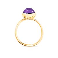 BOUTON Ring small Amethyst