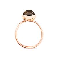 BOUTON Ring small Rauchquarz