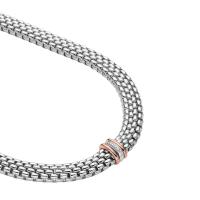 Panorama Collier mit Diamanten