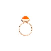 BOUTON Ring large Karneol