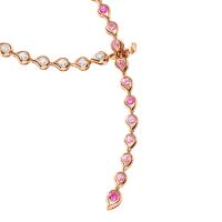 SNOWFLAKES Collier Rivière Classic 'Blush' 