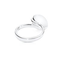 BOUTON Ring large oranger Mondstein