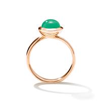 BOUTON Ring small Chrysoprase