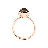 BOUTON Ring small Rauchquarz