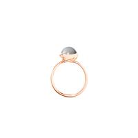 BOUTON Ring small grauer Mondstein