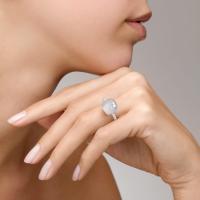 Ring Nudo Milky Petit