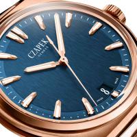 Antarctique Mount Erebus Deep Blue Full Rose Gold