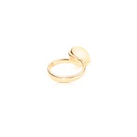 BOUTON Ring large rosa Turmalin