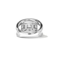 CURRICULUM VITAE 3 Ring mit Diamant Pavé medium