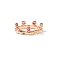 GYPSY Ring Crown Brilliant Cut 'Blush' 