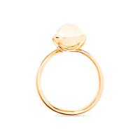 BOUTON Ring small sand Mondstein