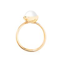 BOUTON Ring small Cacholong