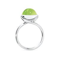 BOUTON Ring large Peridot