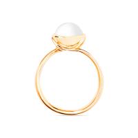 BOUTON Ring small Cacholong