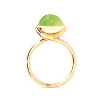 BOUTON Ring large Peridot