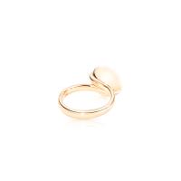 BOUTON Ring large rosa Turmalin