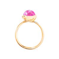 BOUTON Ring small rosa Turmalin