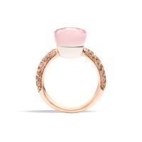 Nudo Rosenquarz Classic Ring