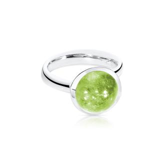 BOUTON Ring large Peridot