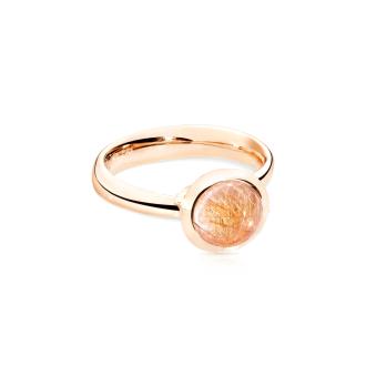 BOUTON Ring small Rutilquarz