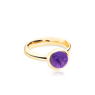 BOUTON Ring small Amethyst