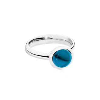 BOUTON Ring small London Topas