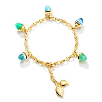 MIKADO Armband Flamenco Charm 'Lagoon' 