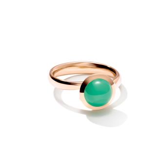 BOUTON Ring small Chrysoprase