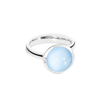 BOUTON Ring large Chalcedon