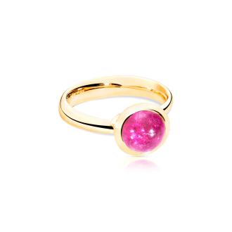 BOUTON Ring small rosa Turmalin