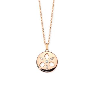 SAND DOLLAR Anhänger medium 18 K Roségold