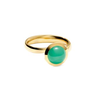 BOUTON Ring small Chrysoprase