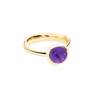 BOUTON Ring small Amethyst