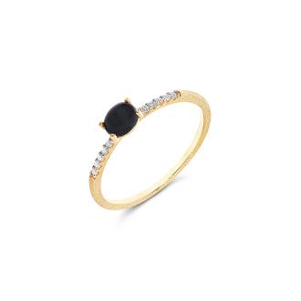 Dancing Mystery Black Ring