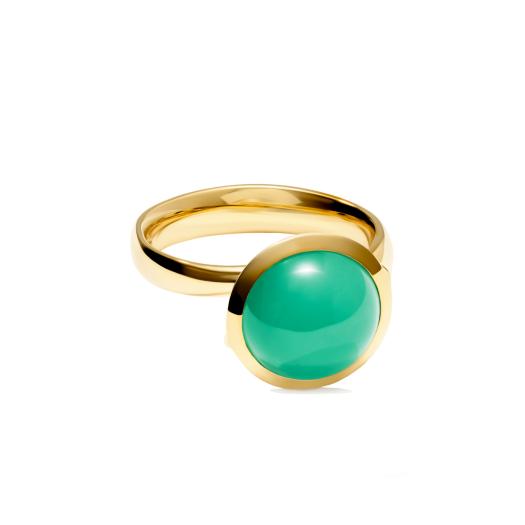 Tamara Comolli - BOUTON Ring large Chrysoprase