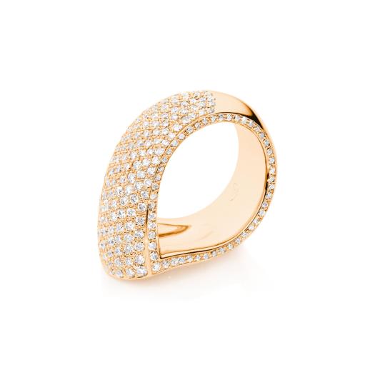 Tamara Comolli - SIGNATURE Ring Drop mit Diamant Pavé