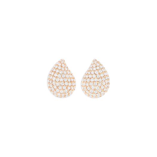 Tamara Comolli - SIGNATURE Ohrringe small mit Diamant Pavé