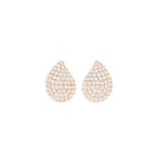 Tamara Comolli - SIGNATURE Ohrringe small mit Diamant Pavé