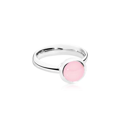 Tamara Comolli - BOUTON Ring small pinker Chalcedon