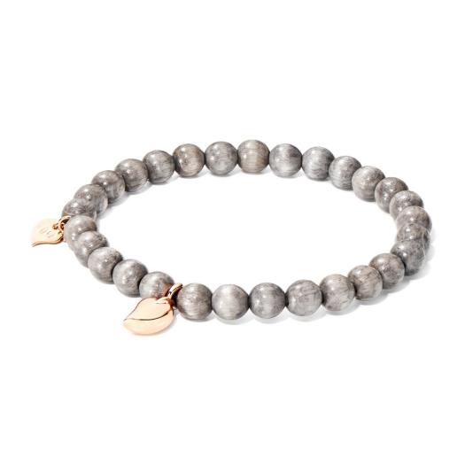 Tamara Comolli - INDIA Drop Armband small Greywood