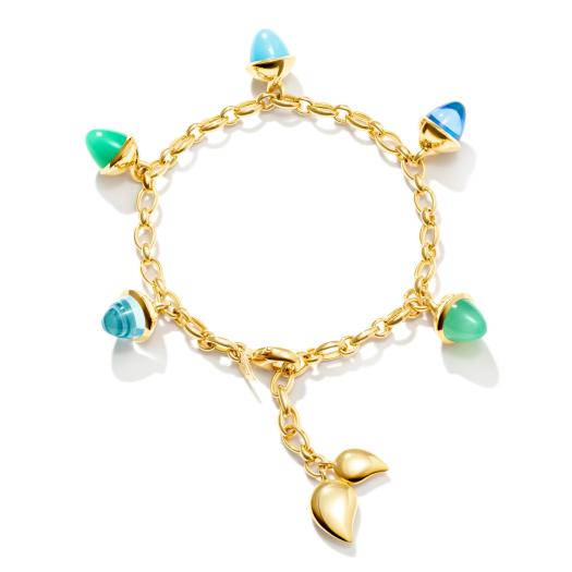 Tamara Comolli - MIKADO Armband Flamenco Charm 'Lagoon' 