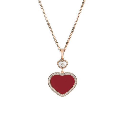 Chopard - Happy Hearts Anhänger mit Halskette