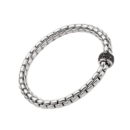 FOPE - Eka Flex'it Armband mit schwarzen Diamanten