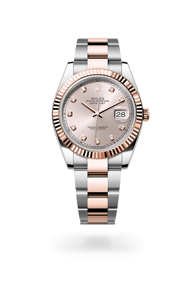 Rolex Datejust 41 M126331-0007 Herrenuhr - Oyster, 41 mm, Edelstahl Oystersteel und Everose-Gold 