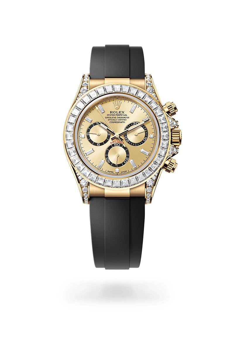 Rolex Cosmograph Daytona M126538TBR-0004 Herrenuhr - Oyster, 40 mm, Gelbgold mit Diamanten 