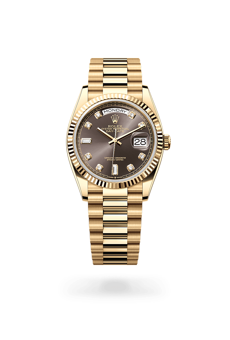 Rolex Day-Date 36 M128238-0022 Herrenuhr / Damenuhr - Oyster, 36 mm, Gelbgold 