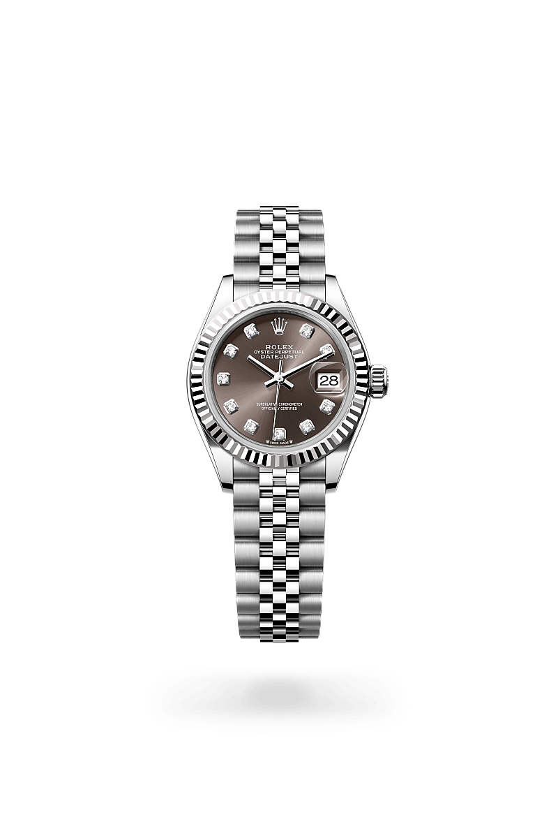 Rolex Lady-Datejust M279174-0015 Herrenuhr / Damenuhr - Oyster, 28 mm, Edelstahl Oystersteel und Weißgold 