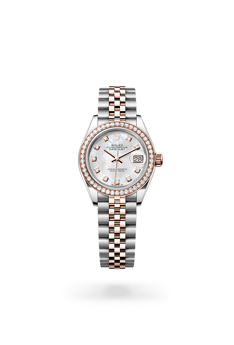 Rolex Lady Datejust in Rolesor Everose Kombination aus Edelstahl Oystersteel und Everose Gold M279381RBR 0013 Juwelier Laufer